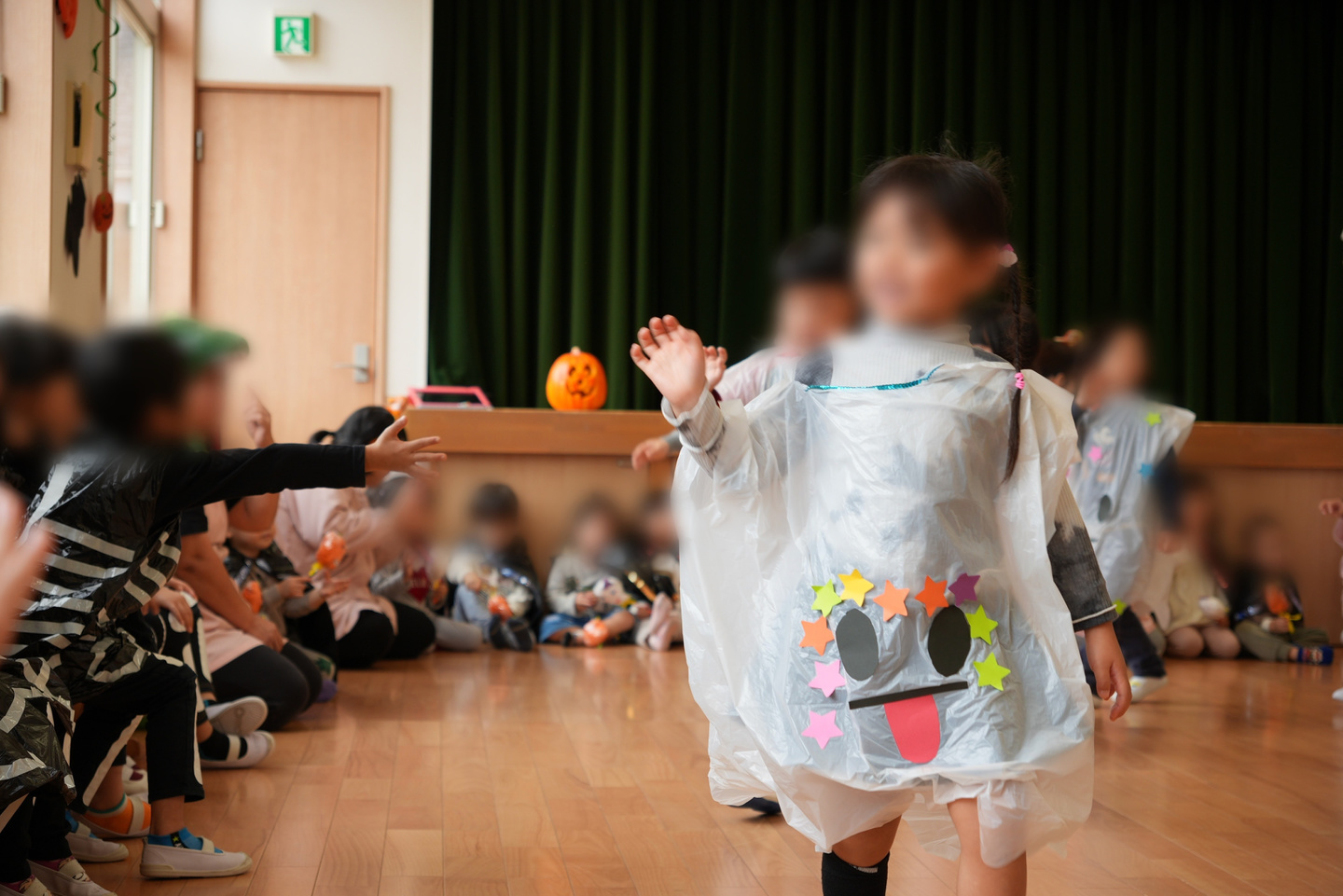 ハロウィンパーティーのスナップ